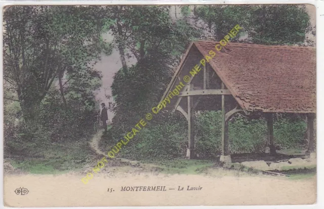 CPA 93370 Montfermeil The Washtub Edit Eld