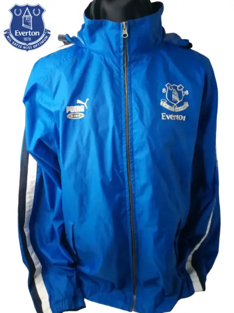 Everton FC Puma King Jacket - Vintage Rare Retro Soccer Coat
