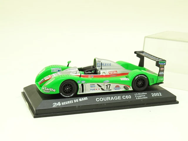 Miniature Spark 1/43 - Courage C60 Peugeot #17 - Le Mans 2002 - Sans Boîte