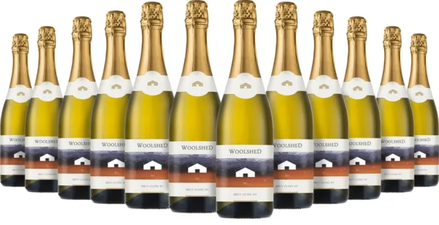 Woolshed NV Brut Cuvée 12x750ml Australian Sparkling Wine