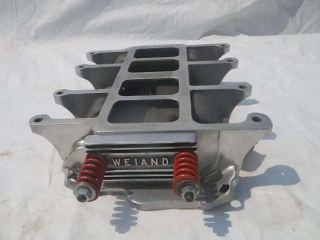 Weiand Small Block Chevy Vintage Supercharger Intake Manifold Priced To