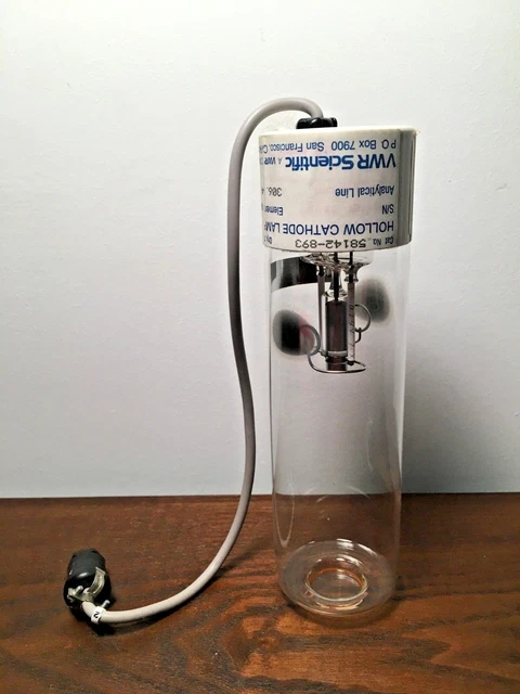 VWR Scientific Hamatsu 58142-893 vanadium (V) lampe à cathode creuse pour abs atomiques 2