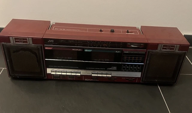 VINTAGE JVC BOOMBOX Radio Cassette Player RC-M90W Ghetto Blaster EUR 1.660,20 - FR