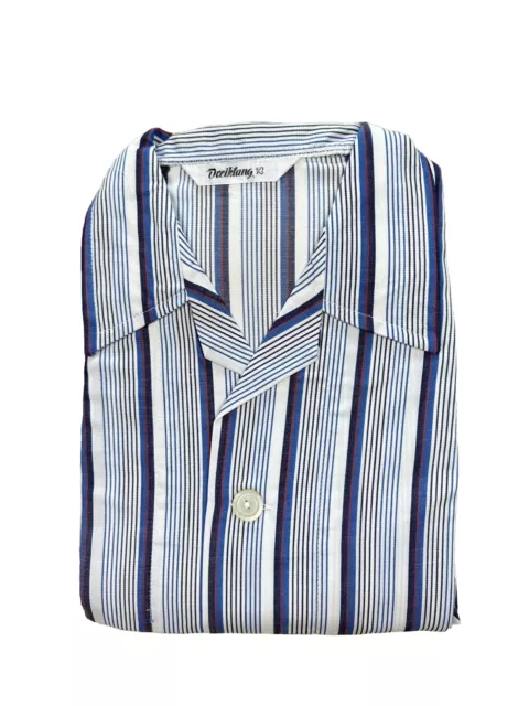 ✅ Pigiama uomo trilingue VINTAGE DDR VEB pigiama 52 biancheria da notte NOS retrò