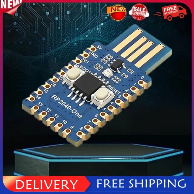 RP2040 MCU Board USB-A Plug Development Board Based On Raspberry Pi RP2040