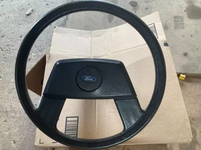 1980 Ford Escort MK2 Original Steering Wheel in brown