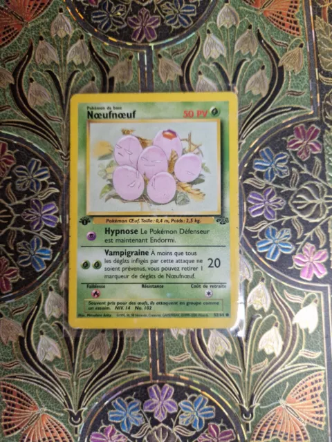 Carte Pokemon NOEUFNOEUF 52/64 Commune Jungle Wizard EDITION 1 FR NEUF