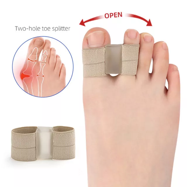 1Pc Foot Care Tool Silicone Toe Spreader Separator Bunion Hallux Valgus