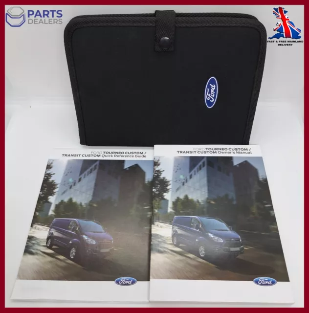 Ford Tourneo Custom / Transit Custom 2012-2017 Handbook Navi Manual Wallet Pack