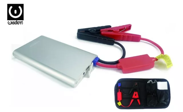 Avviatore di emergenza Auto Batteria Booster Starter Power Bank Portatile wis