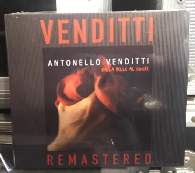 Antonello Venditti Remastered ‎– Dalla Pelle al Cuore CD Editoriale Sigillato