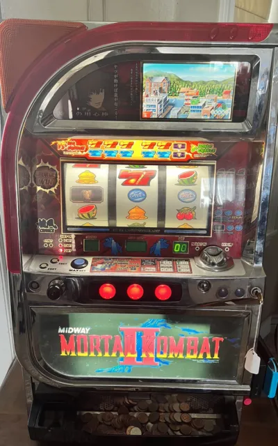 Midway Mortal Kombat 2 George Kodama Pachislo Japanese Token Slot Machine