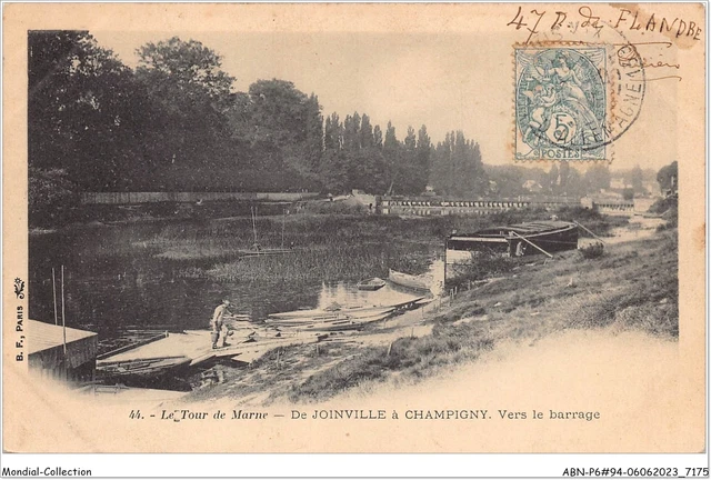 ABNP6-94-0516 - le tour de marne - de JOINVILLE a CHAMPIGNY - vers le barra