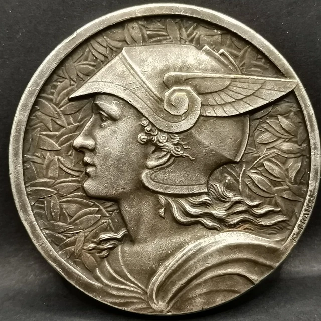 Médaille Ancienne Pétanque / Jeu De Boules – Le Petit Marseillais (bronze, XXème)