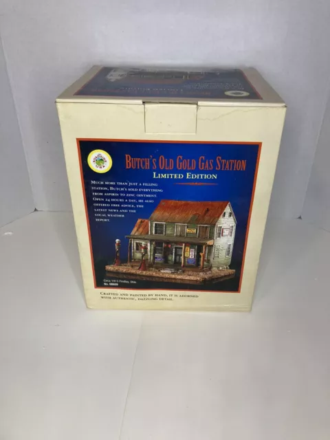 Lefton's Roadside USA Collection Butch's Old Gas Station 08609 Box Damaged! Read
