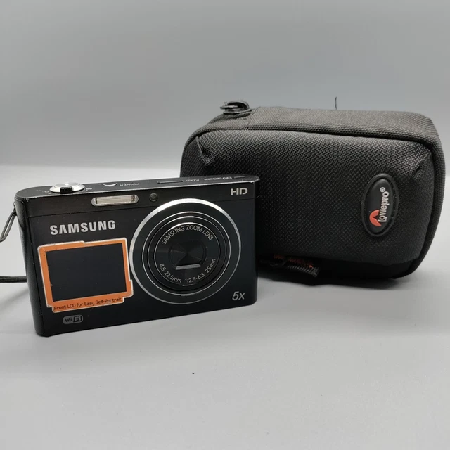 Samsung DV300F 16.1MP Compact Digital Camera Black Tested