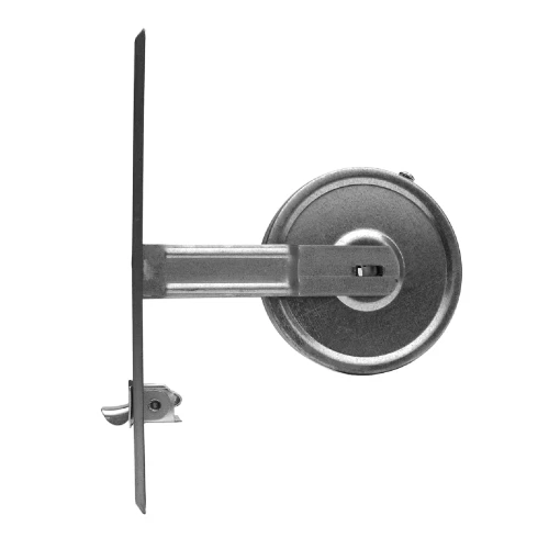 Entraxe de bobine 185 mm pour feuillard de 8 m en inox à embouchure simple