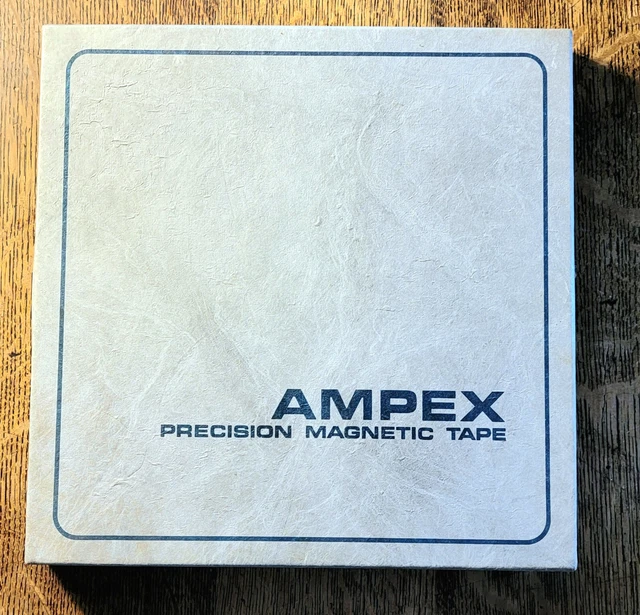 AMPEX 1/2インチ Ampex 1/2inch オープンリール テープ 10号 3本