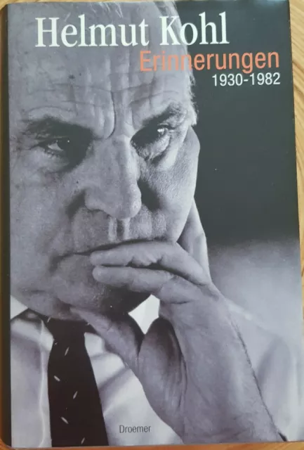 -  HELMUT KOHL - ERINNERUNGEN 1930-1982 - gebundene Ausgabe & ungelesen !!!