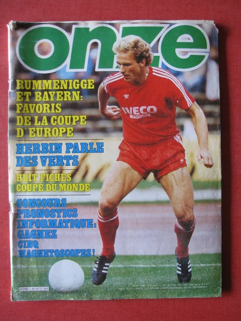 MAGAZINE ONZE N°112 revue football/sport EUR 4,90 - FR