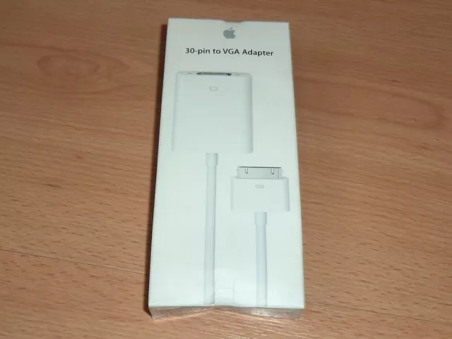 30-Pin To VGA Adapter para Apple Ipad / Iphone (MC552ZM/B)  , a estrenar