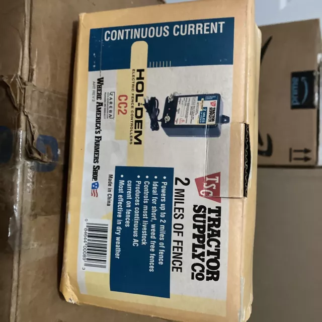 Tractor Supply Hol-Dem Cc2 2 Mile Electric Fence Controller New In Box