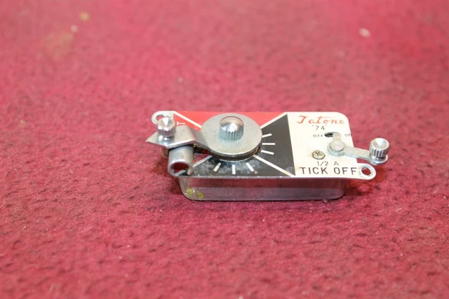 VINTAGE TATONE MODEL Airplane 1/2A Flood Off Timer Free Flight Fuel ...