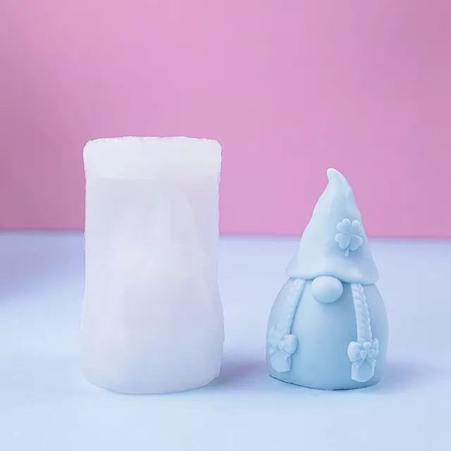 Optimum Size Candle Mold Silicone Gnome Faceless Doll Molds for Diy Aromatherapy