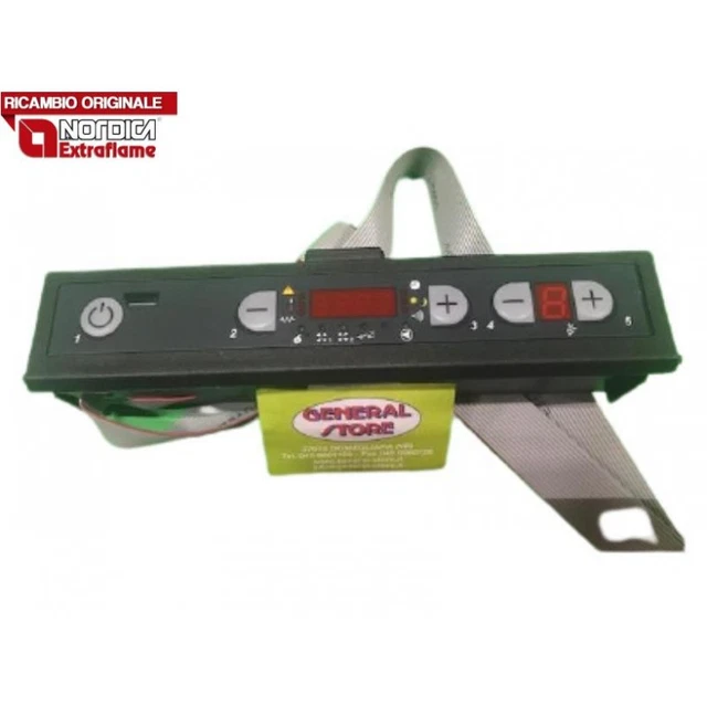 Écran LED Avec Câble Pour Poêle Extraflame – Réf. 002272588 / 2272588 – Neuf