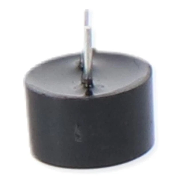Buzzer Piézo Passif 12 Mm – Montage Sur Panneau – 2 KHz – 16 Ohms – Générique