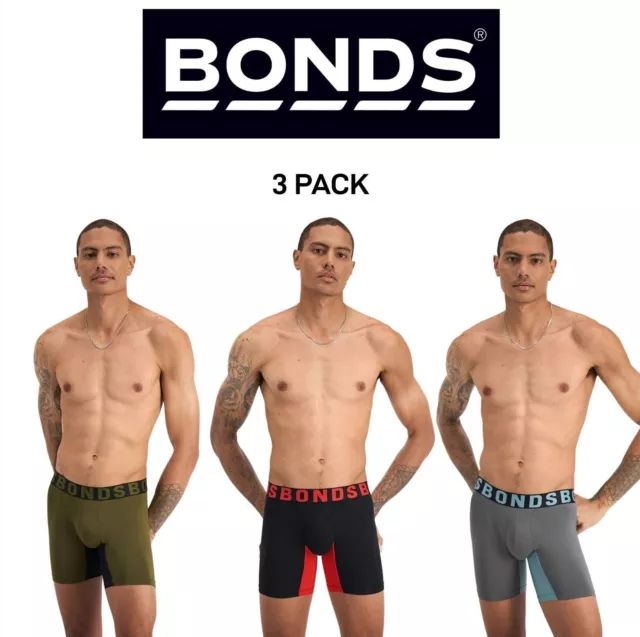 Bonds Mens Chafe Off Trunk Ultimate Comfort Comfy and Friction Free 3 Pack MWB6