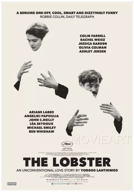 The Lobster Movie Poster Film A4 A3 Art Print Cinema