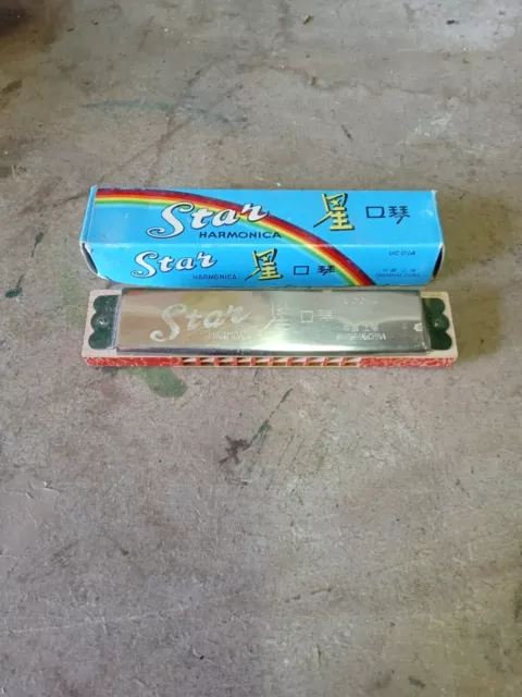 Harmonica Jouet Vintage Made In China .Neuf