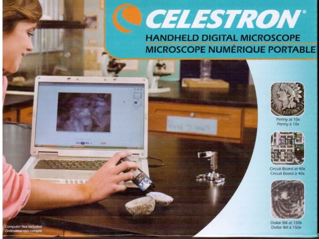 CELESTRON Handheld digital Microscope NEW