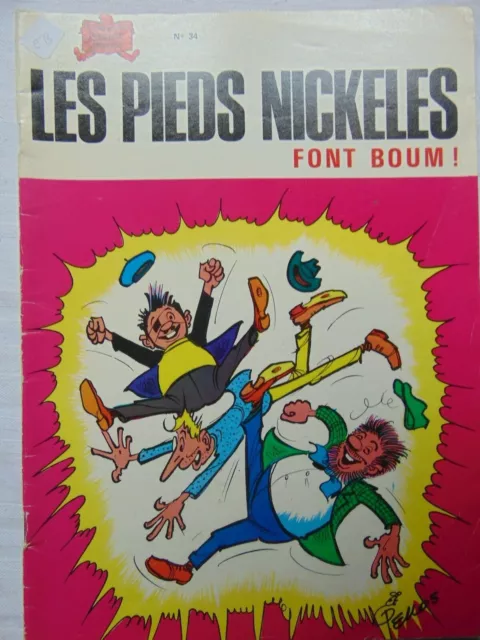 les pieds nickelés font boum n° 34 eo 1980