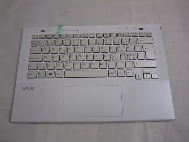 Sony Vaio SVS13 Series Palmrest Gehäuse Touchpad Tastatur (SE) 9Z.N6BLF.201