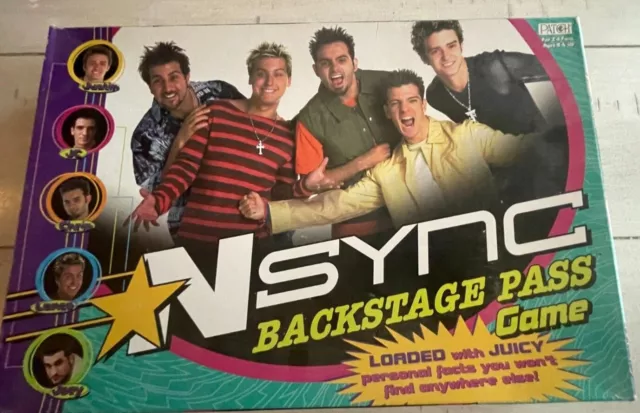 Nsync Board Game Family Fun