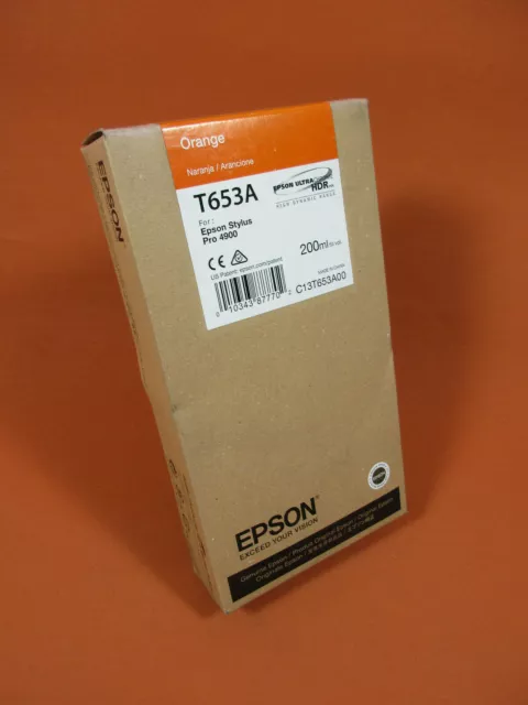 Original Epson T653A-orange Emb.orig, Cartucho de Tinta ,Cartucho Impresión,