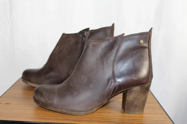 Escarpins Kookaï En Cuir Noir - Taille 37/37.5 - Talon Moyen Cône - Occasion Très Peu Portés