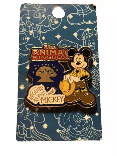 Disney Pin WDW - Around Our World With Mickey Animal Kingdom 43645