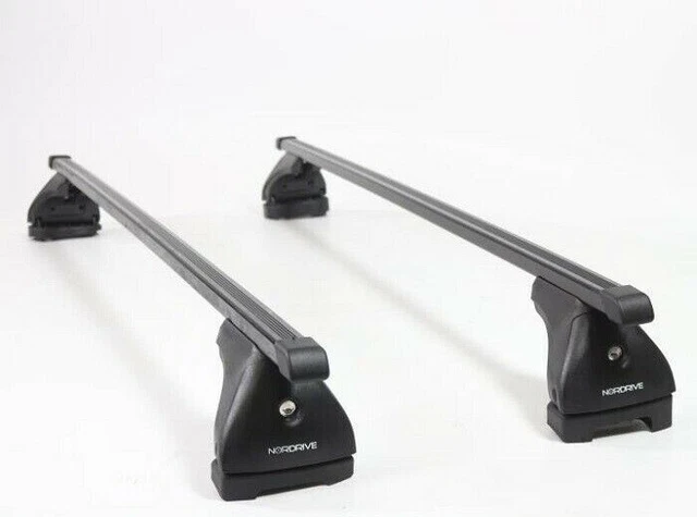 Barre Portapacchi OMAC In Alluminio Per Audi A3 Sportback 8P 8V (2004-2020) - 2 Pezzi, Nero, Aerodinamiche, Con Guide A T, TÜV, Per Bici E Ski - 2