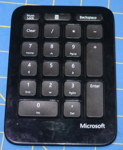 Microsoft Sculpt Number Pad Wireless 1558 - NEW BATTERY