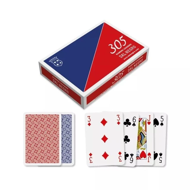 Carte da gioco Poker Scala 40 Ramino Mazzo da 54 carte (con due