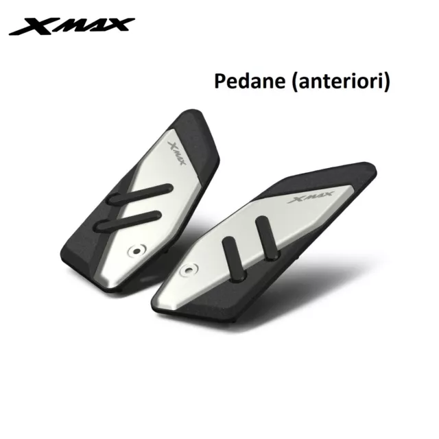 Pedane Poggia Piedi Alluminio Originali Yamaha X-Max 125 300 2023