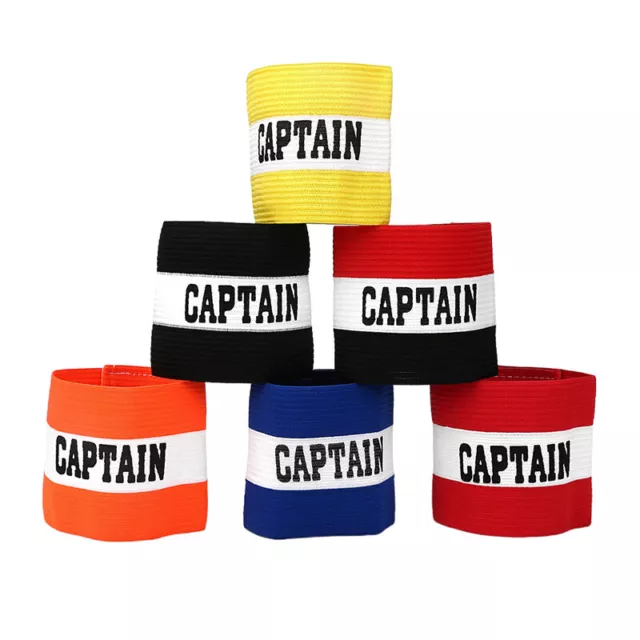 Leader Elastic Sports Accessories Captain Armband Symbol Stickiness Sleeve Ba-hf