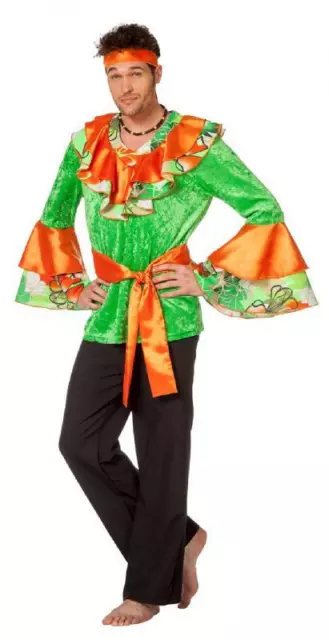 Flamenco Kostüm Kleid Damen Karibikkleid Karibik Hawaii Spanierin Tanz Samba