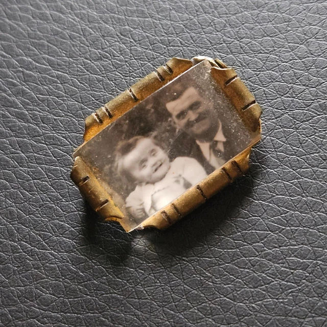 SIERRA VINTAGE MEXICAIN Argent Sterling Art Déco Baisers Couple Grand Broche EUR 333,37 - FR