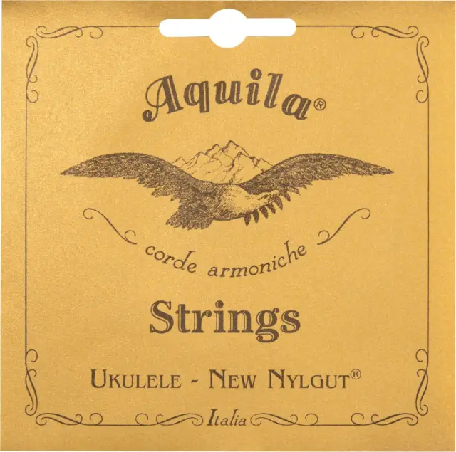Cuerdas de ukelele de concierto Aquila Nylgut 7U regular GCEA