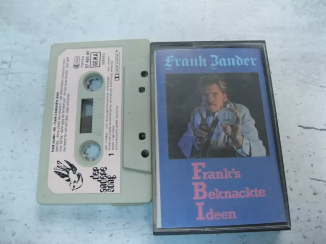 MC Musikkassette FRANK ZANDER - FBI Frank beknackte Ideen