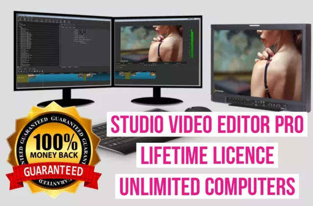 Studio Video Film Editor PRO programma software di editing film windows & macosx